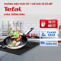Chảo chiên inox ceramic cao cấp Tefal EMOTION+ CERAMIC E3310404, 24cm