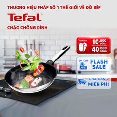Chảo chiên inox ceramic cao cấp Tefal EMOTION+ CERAMIC E3310604, 28cm