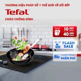 Chảo chiên ceramic cao cấp Tefal EXCELLENCE+ CERAMIC G2150423, 24cm, Fusion Core, cán inox