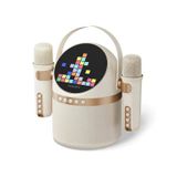Loa Bluetooth PHILIPS TAS2508WT/70 Chính Hãng, Loa Karaoke, Kèm 2 Micro, Hỗ Trợ Thẻ Nhớ, Pin Khủng