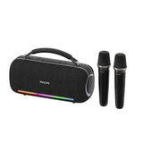 Loa Bluetooth PHILIPS TAS3210DM/70Chính Hãng, Loa Karaoke, Dã Ngoại Công Suất Khủng 60W, Bass Siêu Trầm Sâu, Pin Khủng