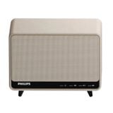 Loa Bluetooth PHILIPS TAS6500WT/70 Chính Hãng, Thiết Kế Retro Cổ Điển, Công Suất 30W, Kết Nối Đa Cổng, Pin Trâu 13H