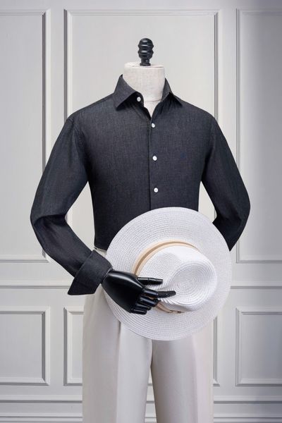 Áo sơ mi đen SMC209