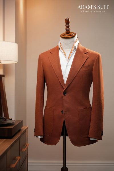 Áo vest nâu trơn 1 lớp - AVTN19