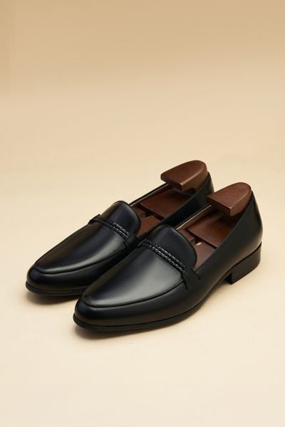 Giày Đen Thừng Kép ADAM STORE - M1L17D