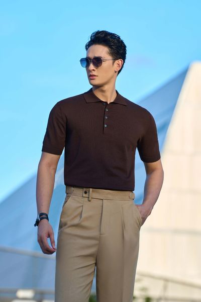 Áo mongtoghi nâu AP298N