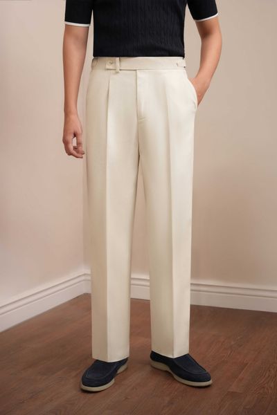 Quần bò be sáng QBN07