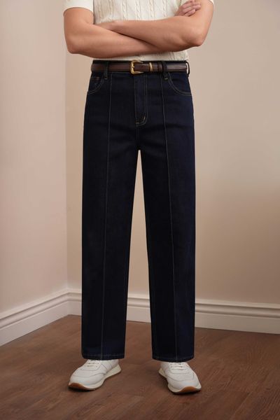 Quần bò xanh sẫm QBN09