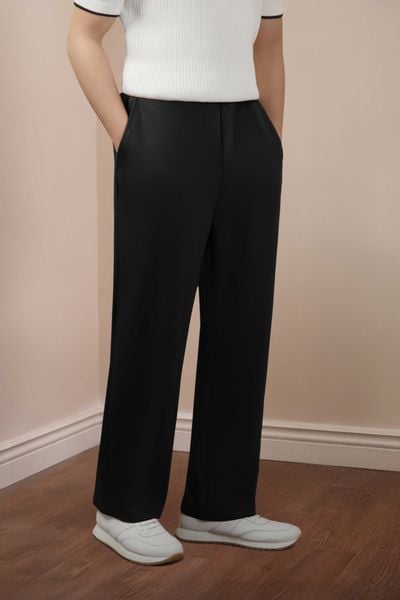 Quần dài nỉ đen QSN006