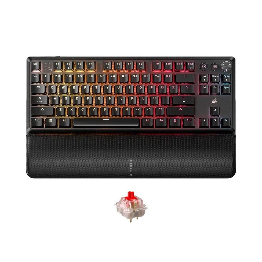 Bàn phím cơ không dây Corsair K70 Core TKL RGB (Corsair MLX Sw) CH-914901E-NA ( MLX Red V2 (Linear) )