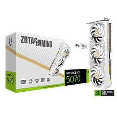 Card Màn Hình ZOTAC GAMING GeForce RTX 5070 AMP White Edition