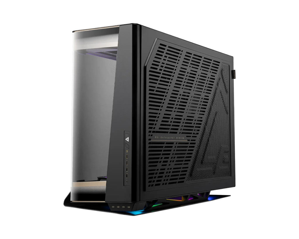 Case MSI MEG MAESTRO 900R (E-ATX / ATX, Full Tower, USB Type C, cáp riser PCIe 5.0, 3Fan, Đen)