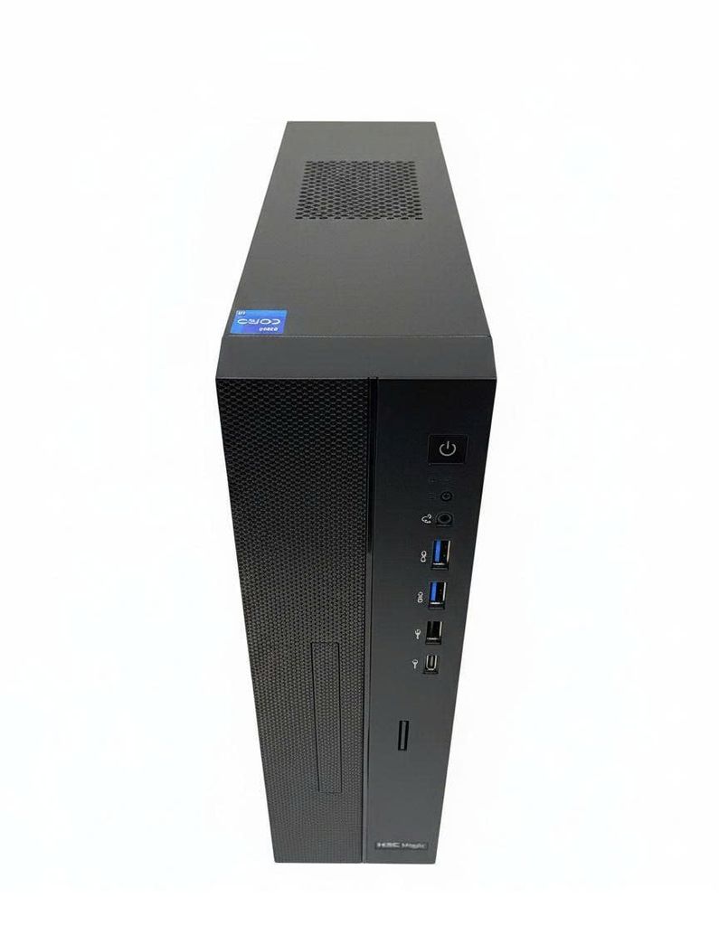Máy Bộ Văn Phòng H3C MG D800 (H610M7-8LH-WI7) | i7-14700, 16GB DDR4, SSD 512GB NVMe, Wifi - BT - DC 180W, Key+Mouse, Win 11, Đen