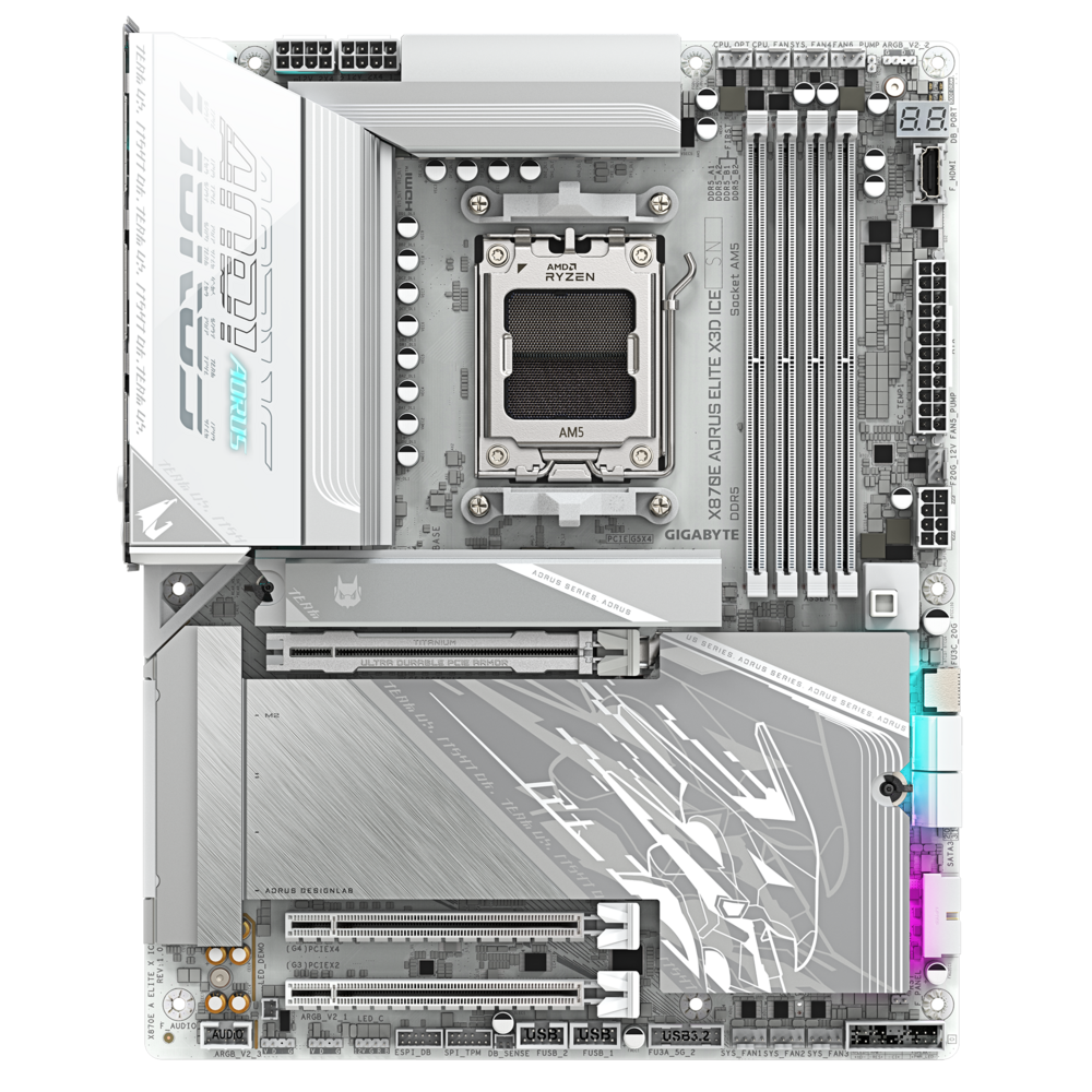 Mainboard GIGABYTE X870E AORUS ELITE X3D ICE