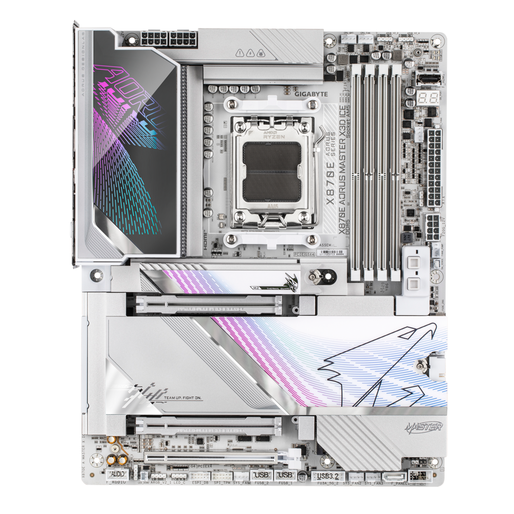 Mainboard GIGABYTE X870E AORUS MASTER X3D ICE