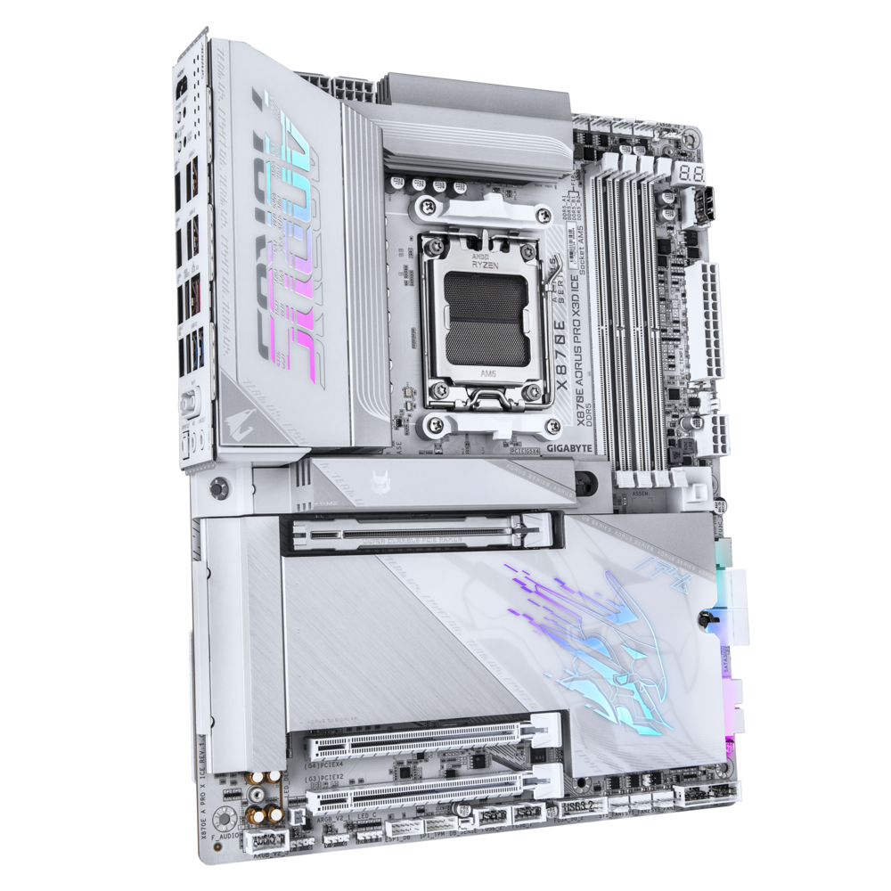 Mainboard GIGABYTE X870E AORUS PRO X3D ICE