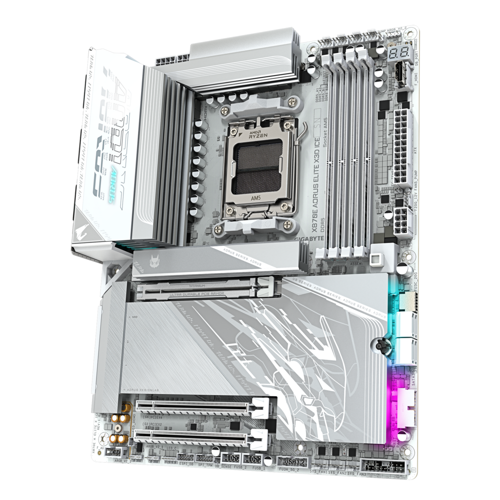 Mainboard GIGABYTE X870E AORUS ELITE X3D ICE