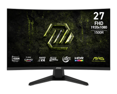 Màn hình Gaming MSI MAG 275CF X24/ 27 inch/ FHD/ 240Hz/ VA