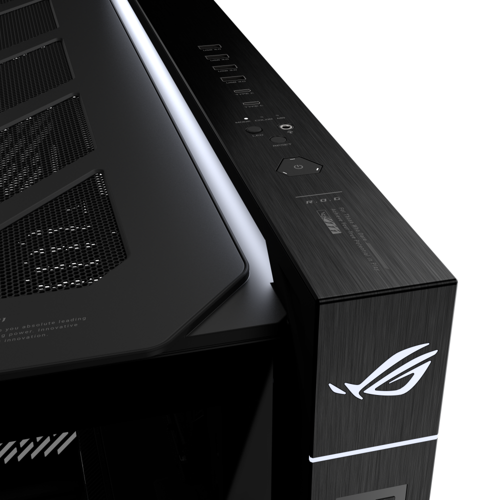 Vỏ Case ASUS ROG GR801 Curve Cronox ( Kèm màn hình Phụ )
