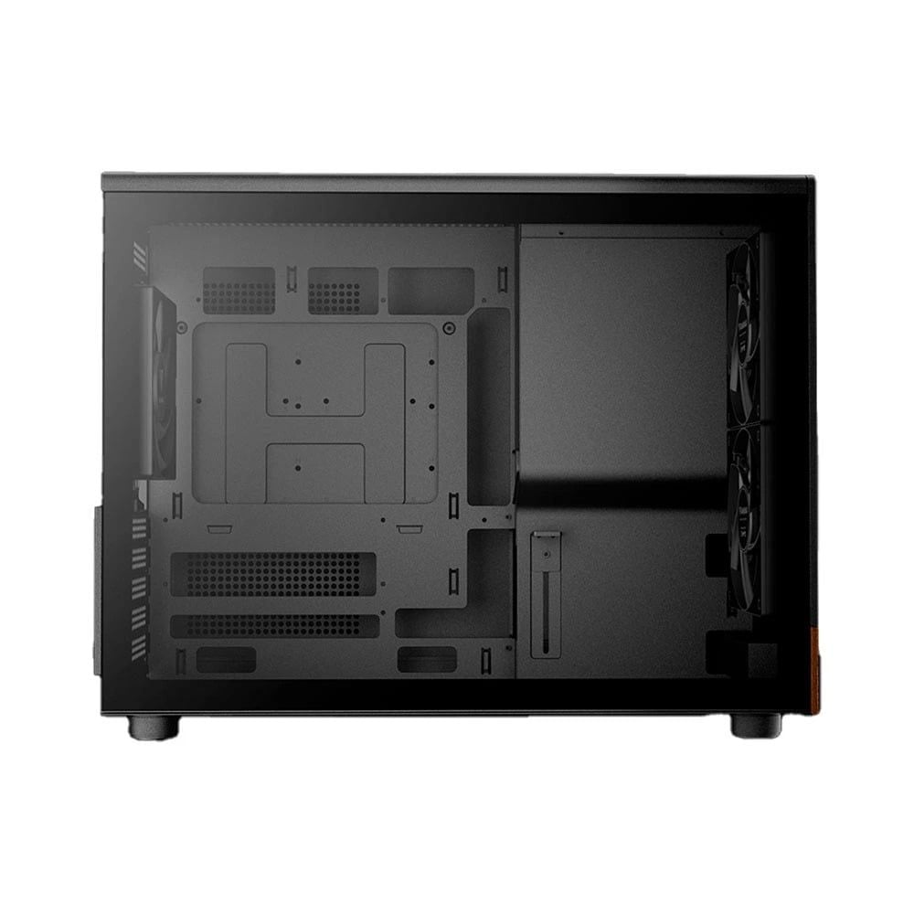 Case máy tính Gamdias ATHENA M4M WOOD Black ( matx. itx )