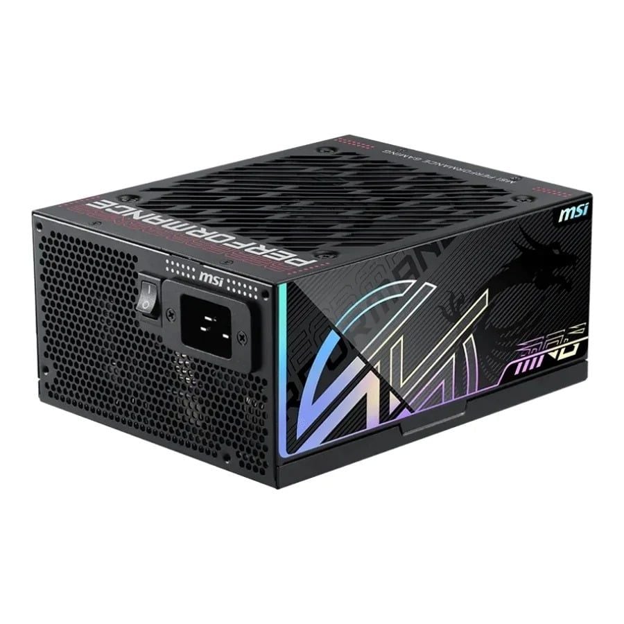 Nguồn máy tính MSI MPG Ai1600TS PCIE5 - 80 Plus Titanium 1600W ATX 3.1 PCIE 5.1 Full modular