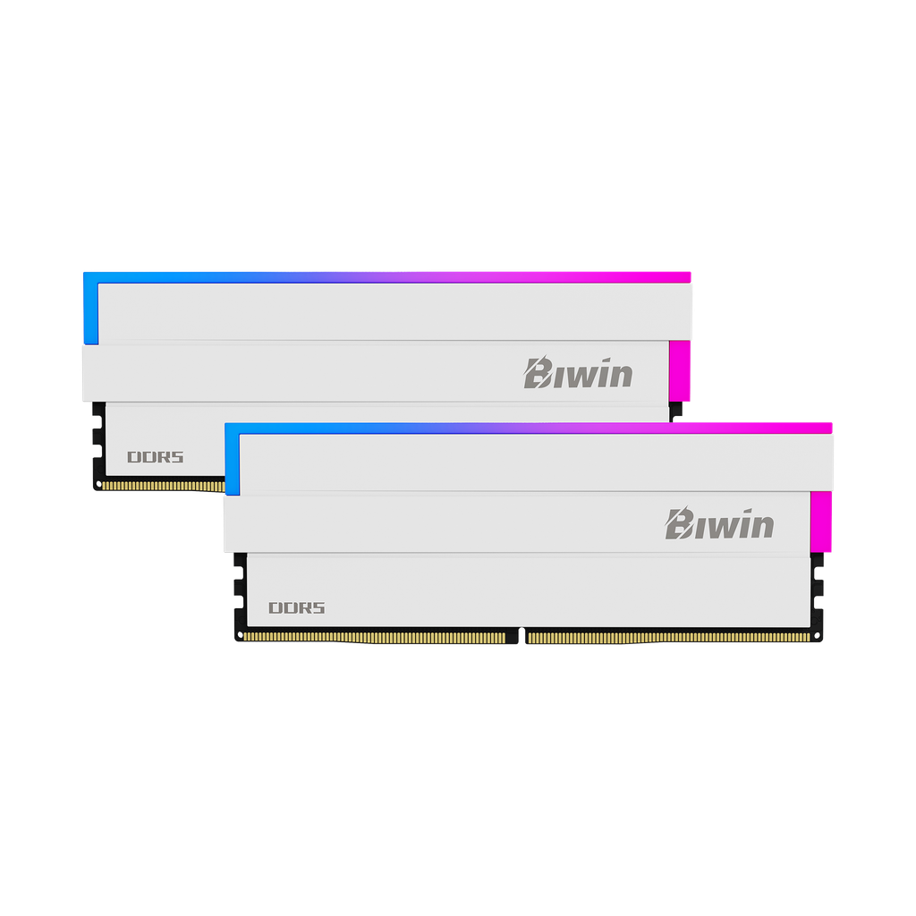 RAM DDR5 BIWIN Black Opal DW100 32GB (16GB x 2) 6000MHz CL36 BXL53260DW1-D36DB Black/White