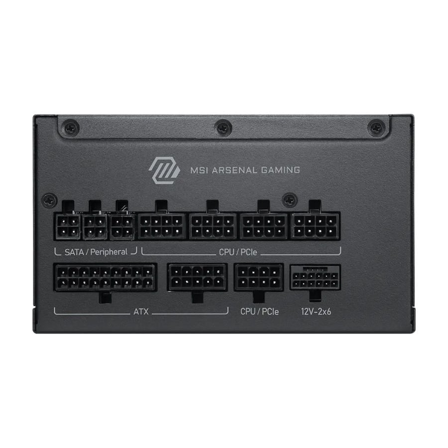 Nguồn máy tính MSI MAG A1200PLS PCIE5 (1200W/ 80 Plus Platinum/ Full-Modular/ ATX/ Đen)
