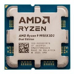 CPU AMD Ryzen 9 9950X3D2 TRAY Dual Edition (Up to 5.6GHz | 16 Cores Zen5 | 192 MB Cache)