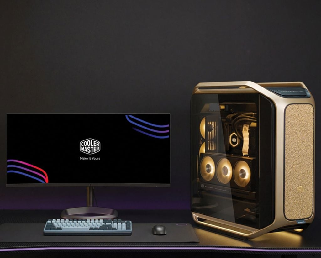 Thùng máy Cooler Master Cosmos Alpha - GOLD Limited Edition