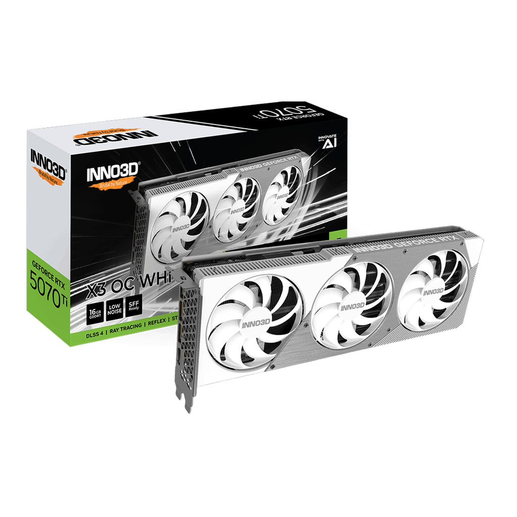 Card màn hình INNO3D GeForce RTX 5070 Ti X3 16GB GDDR7