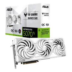 Card màn hình ASUS TUF Gaming GeForce RTX™ 5070 Ti WHITE 16GB GDDR7 OC Edition