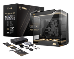 Case MSI MEG MAESTRO 900R (E-ATX / ATX, Full Tower, USB Type C, cáp riser PCIe 5.0, 3Fan, Đen)