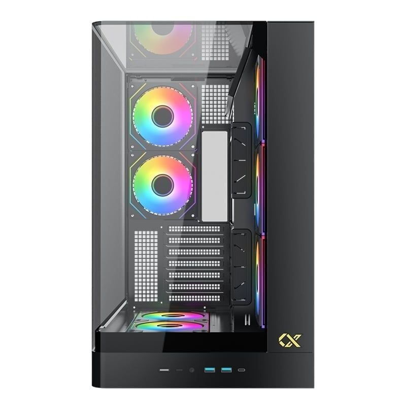 Thùng máy Xigmatek Pano II ATX (Không Kèm Fan) - Đen ( BFT  , ATX )