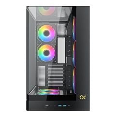 Thùng máy Xigmatek Pano II ATX (Không Kèm Fan) - Đen ( BFT  , ATX )