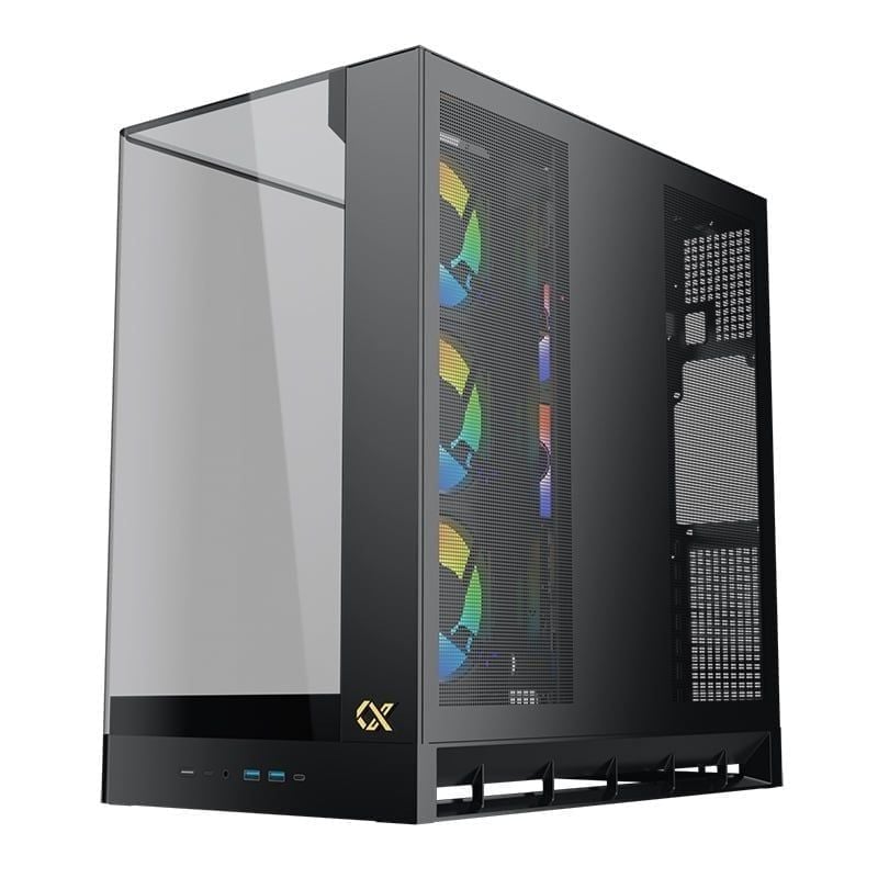 Thùng máy Xigmatek Pano II ATX (Không Kèm Fan) - Đen ( BFT  , ATX )