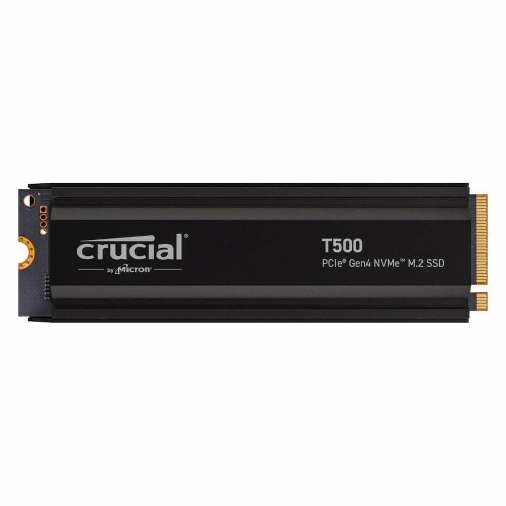Ổ Cứng SSD Crucial T500 Heatsink 4TB M2 PCIe Gen 4.0 CT4000T500SSD5