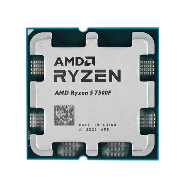 CPU AMD Ryzen 5 7500F Tray (3.7 GHz Upto 5.0 GHz / 38MB / 6 Cores, 12 Threads / 65W / AM5) Chính hãng