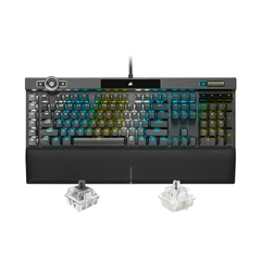 Bàn phím cơ Corsair K100 BLK RGB Cherry MX Speed