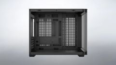 CASE LINKTECH SIREN M KÍNH CONG ĐEN  (Chưa kèm Fan) | M-ATX/ITX