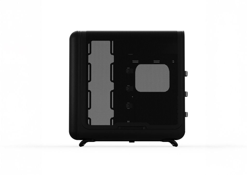 Vỏ case Hyte X50 ( PITCH BLACK ) - TEMPERED GLASS