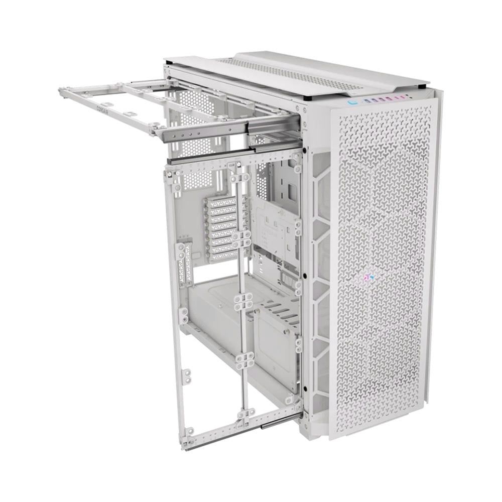 Vỏ Máy Tính Corsair iCUE LINK 9000D AIRFLOW TG Super-Tower, White