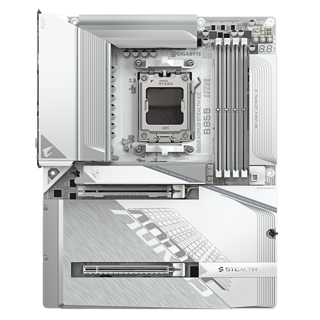 Mainboard GIGABYTE B850 AORUS STEALTH ICE
