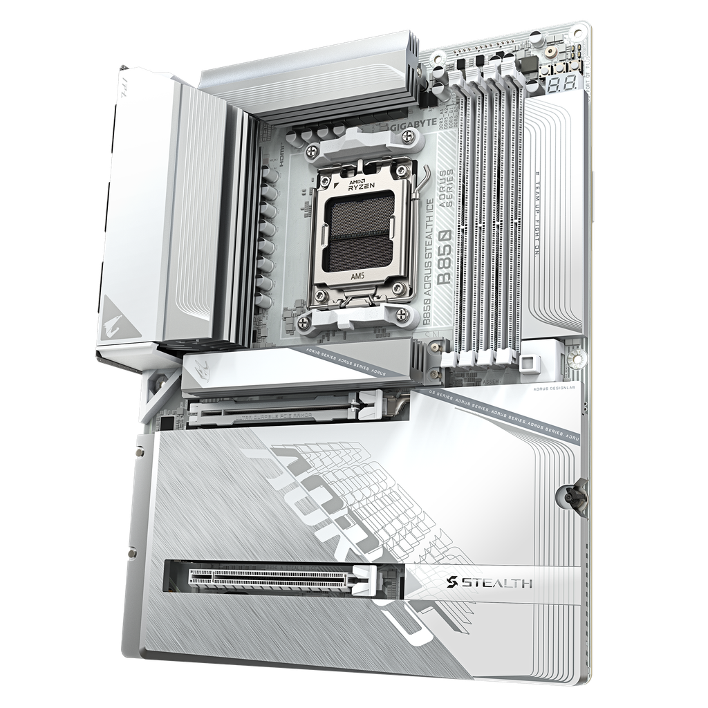 Mainboard GIGABYTE B850 AORUS STEALTH ICE