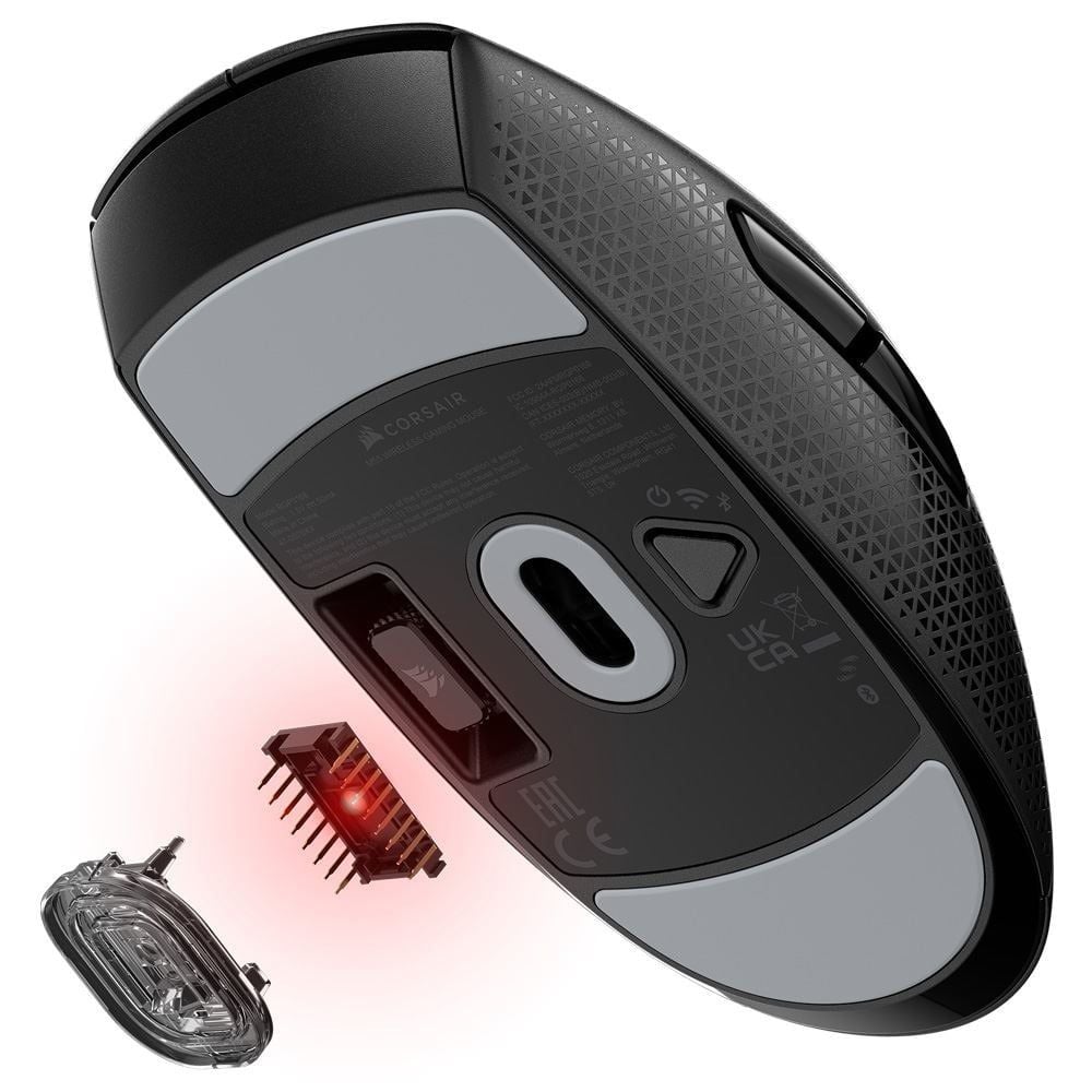 Chuột không dây Corsair M55 Black/CH-931F000-AP ( Bluetooth , USB reciver , Có dây )