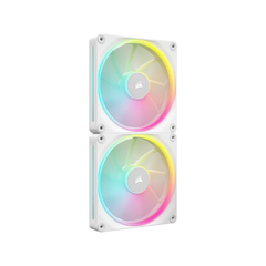 Bộ 2 Fancase Corsair iCUE LINK LX140 RGB 140mm PWM  White ( Kit 2 fan )