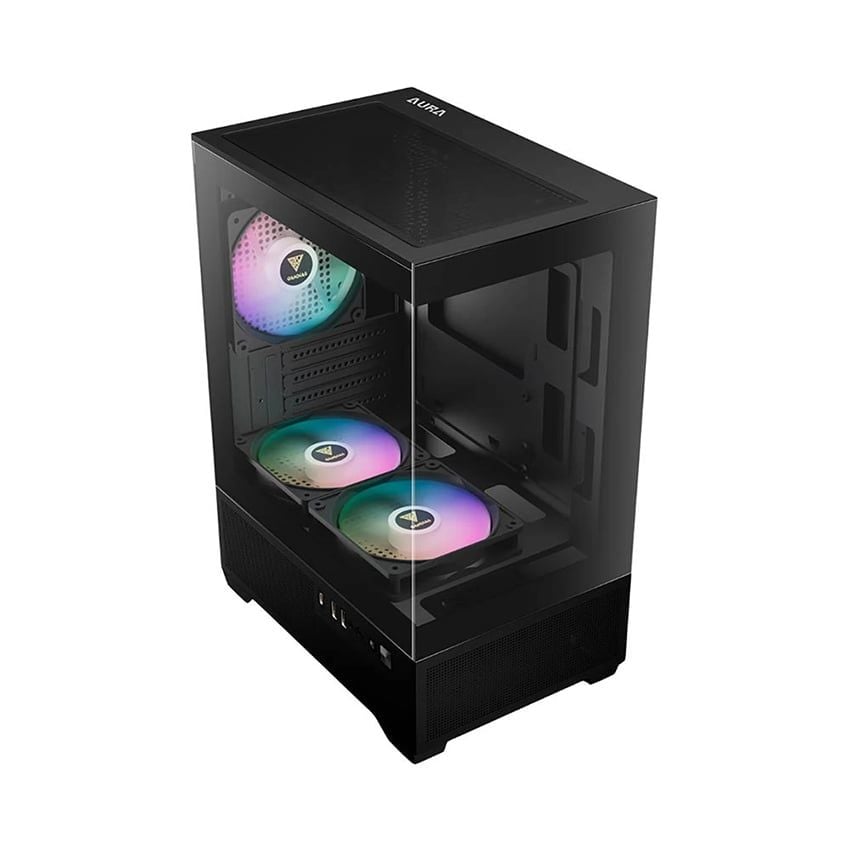 Case máy tính Gamdias AURA GC9M Elite Black ARGB CAAURAGC9MELBLGA