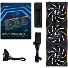 FAN  Lian-Li UNI Fan TL Wireless  120 Triple ( Bộ 3 fan )