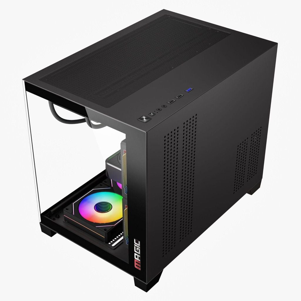 Thùng máy Magic GM-06  M-ATX  BLACK