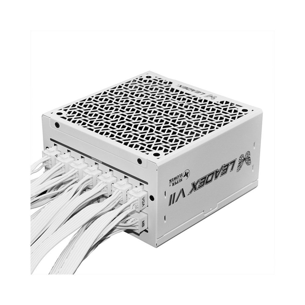 Bộ nguồn vi tính Leadex VII Platinum Pro 1200W ATX 3.1 White 80 Plus Platinum SF-1200F14XP(WH) Super Flower
