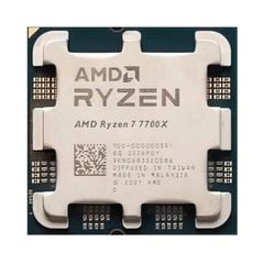 CPU AMD Ryzen 7 7700X TRAY (8 Nhân 16 Luồng – Up to 5,4Ghz – 65W  ) TRAY